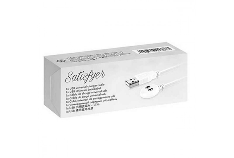 Satisfyer cable usb cargador de articulos satisfayer 100% original valido  para succionador consolador estimulador clitoris etc - AliExpress